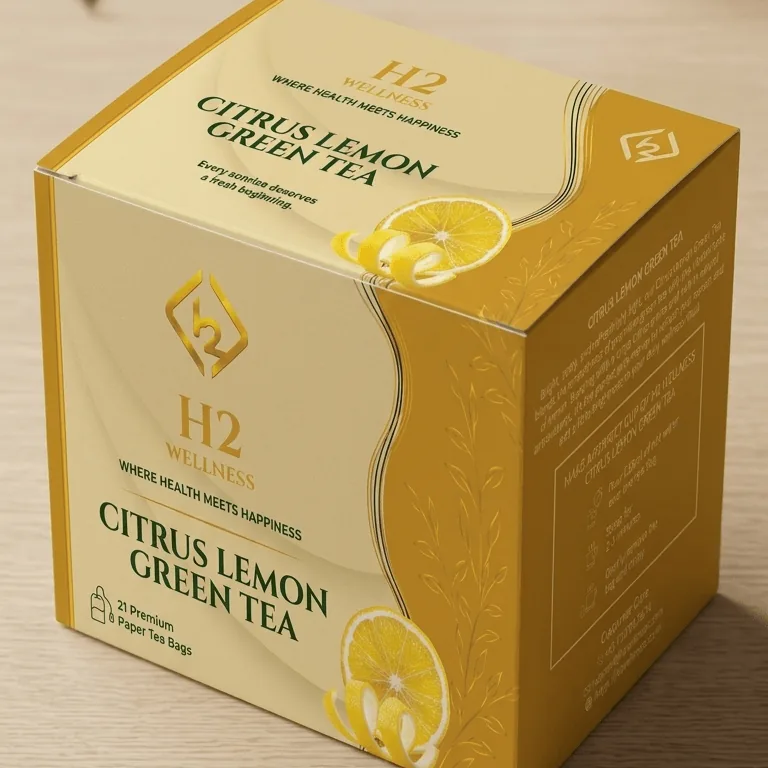 Citrus Lemon Green Tea — 21 day pack